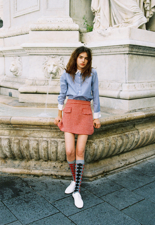 Magnolia Skirt Red