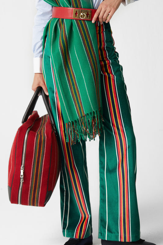 Pippi Pants Velvet Green