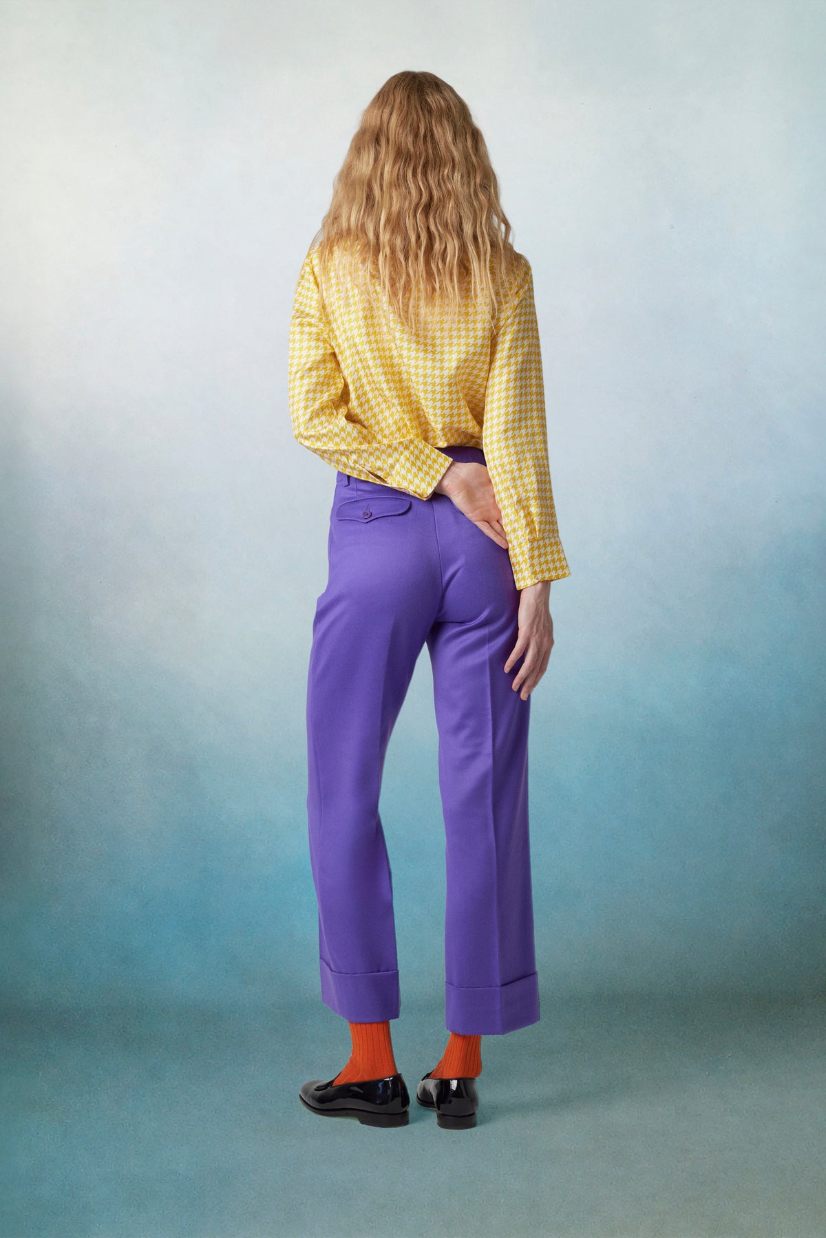 Trama Pants Purple