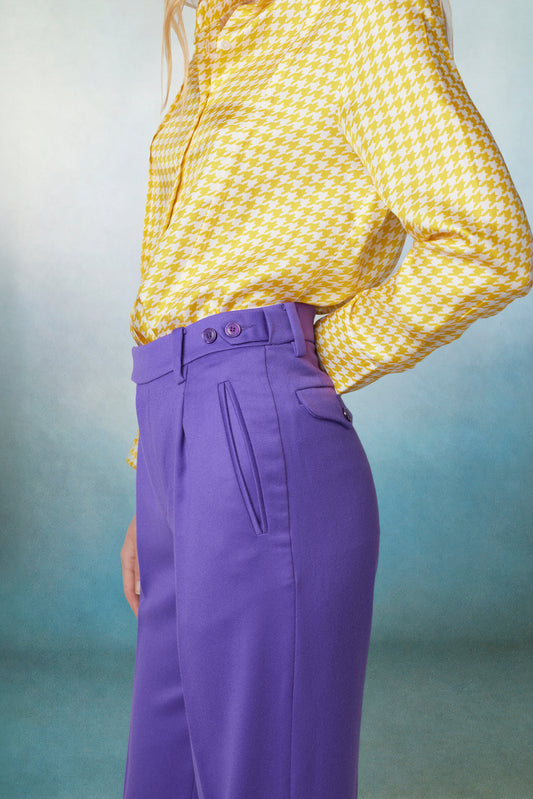 Trama Pants Purple