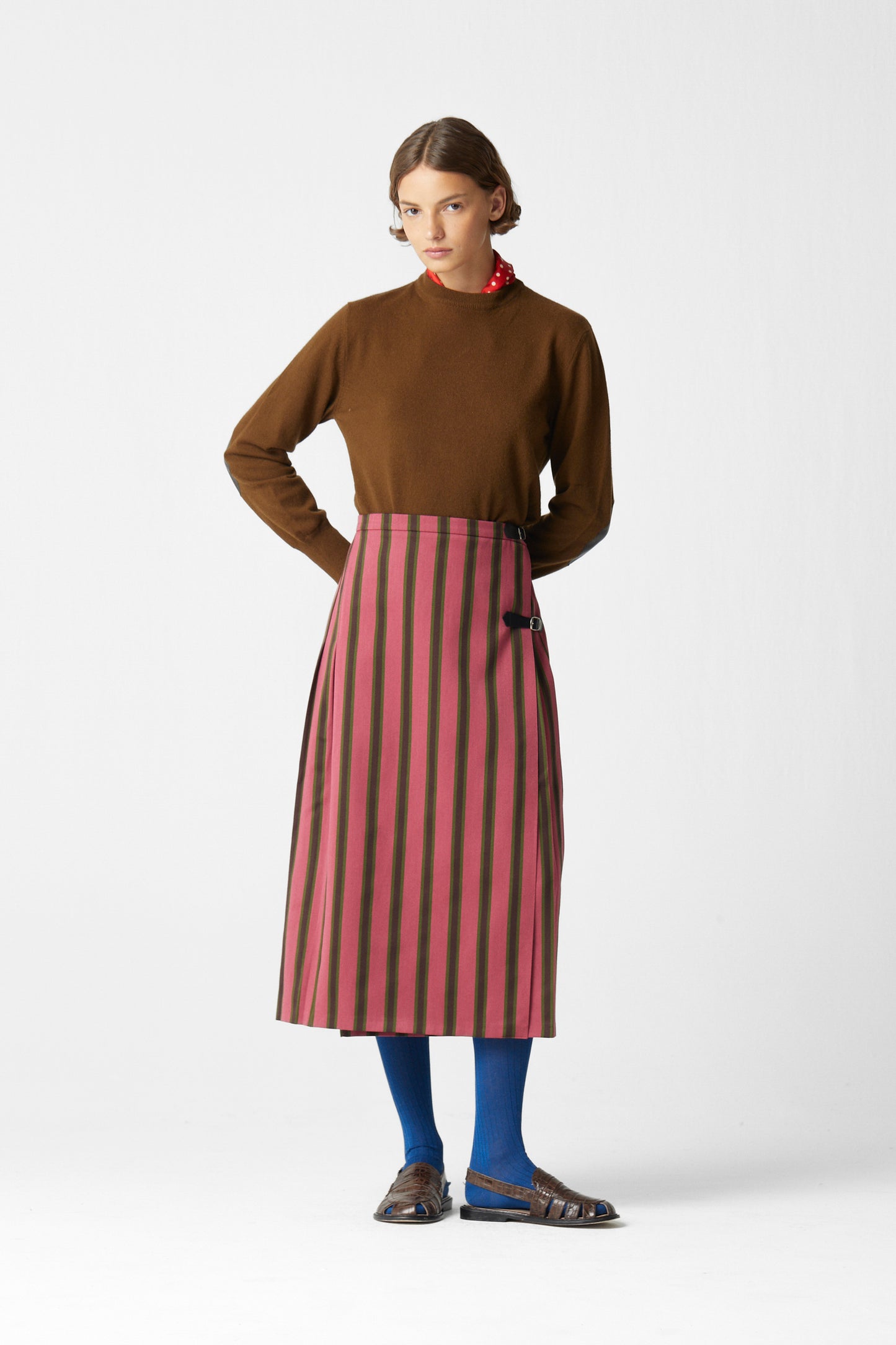 Fiona Skirt Striped