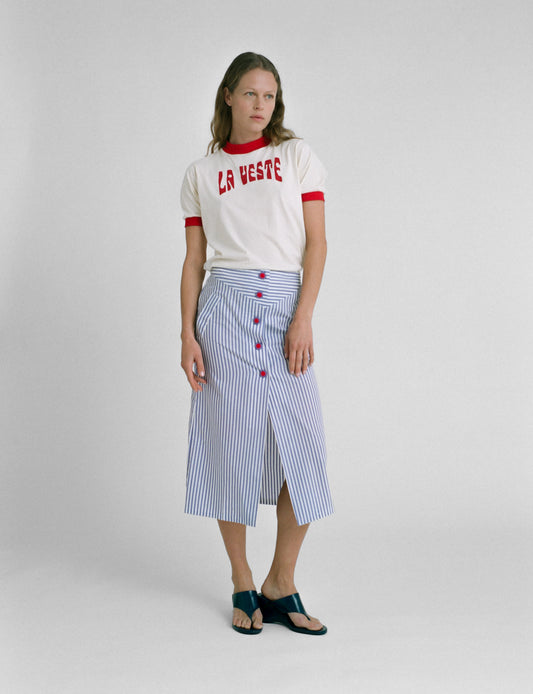 Mikado Long Skirt Purple