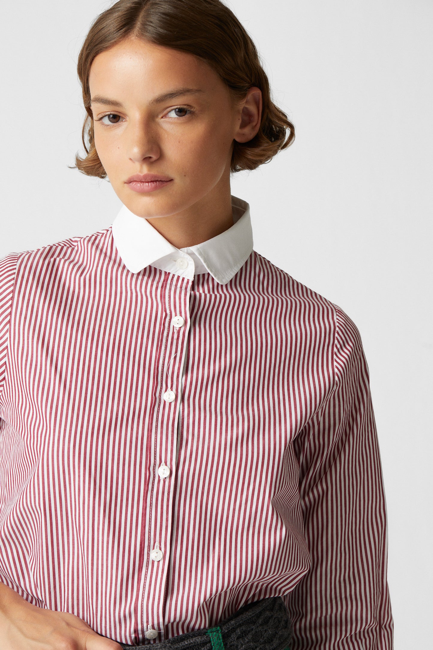 Shelby Shirt Striped Red