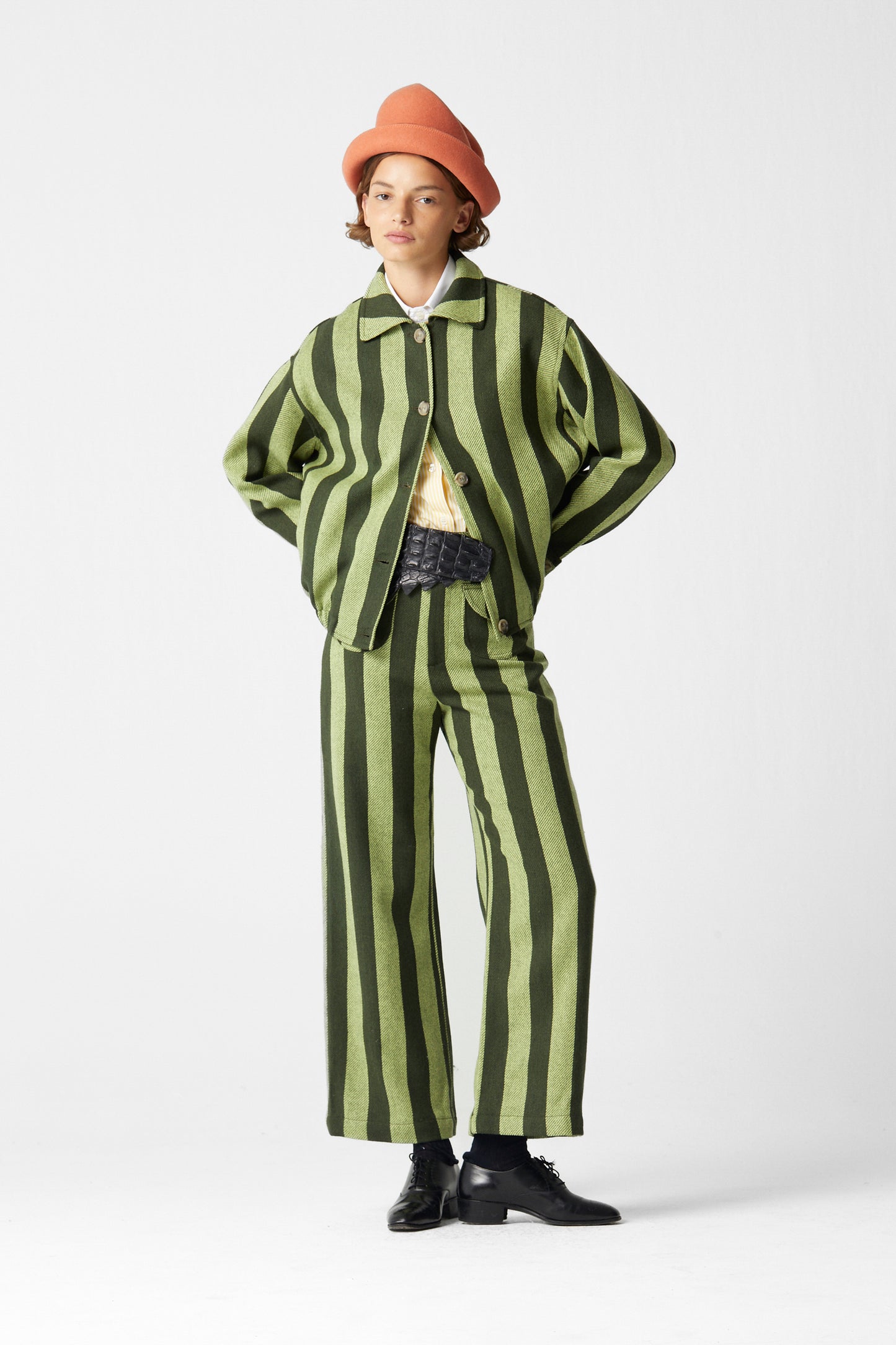 Bomber Striped Wool 08