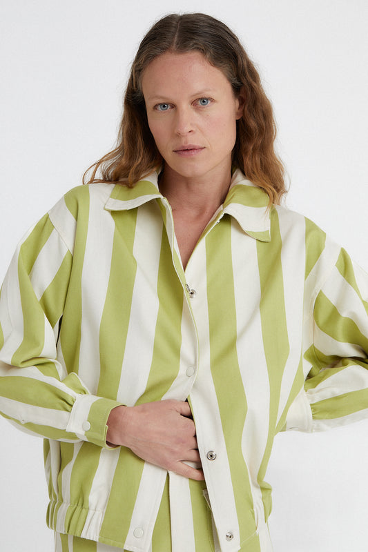 Parasol Bomber Jacket Lime