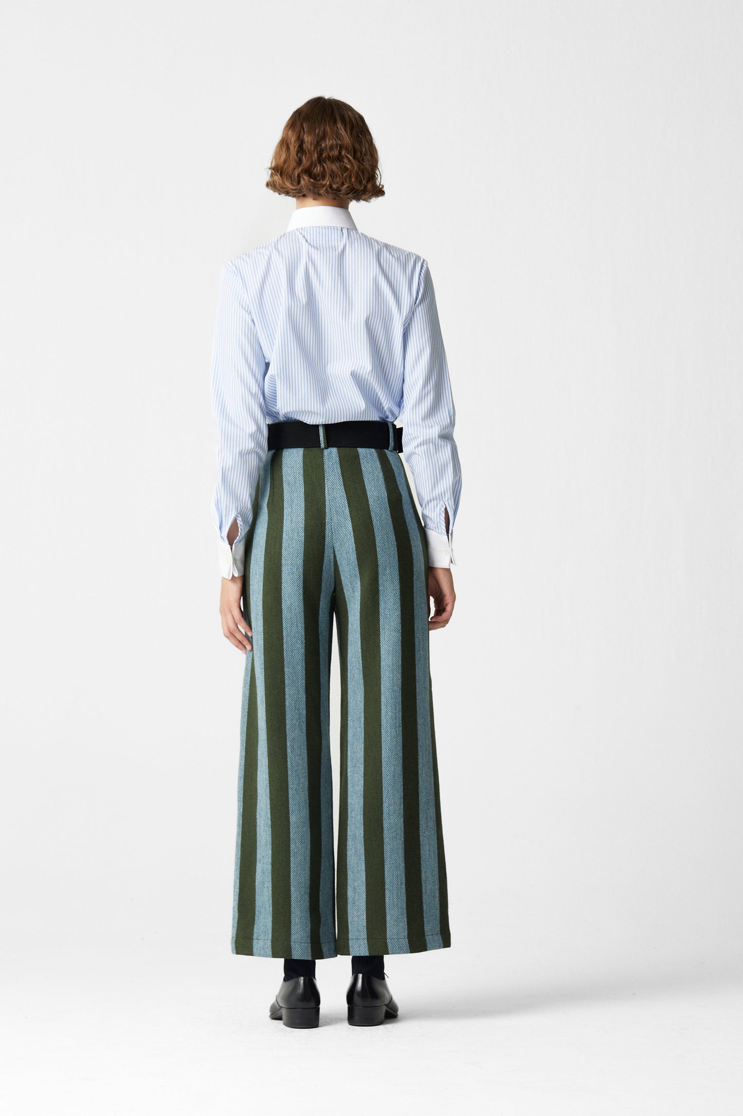 Jason Striped Wool Pants 06