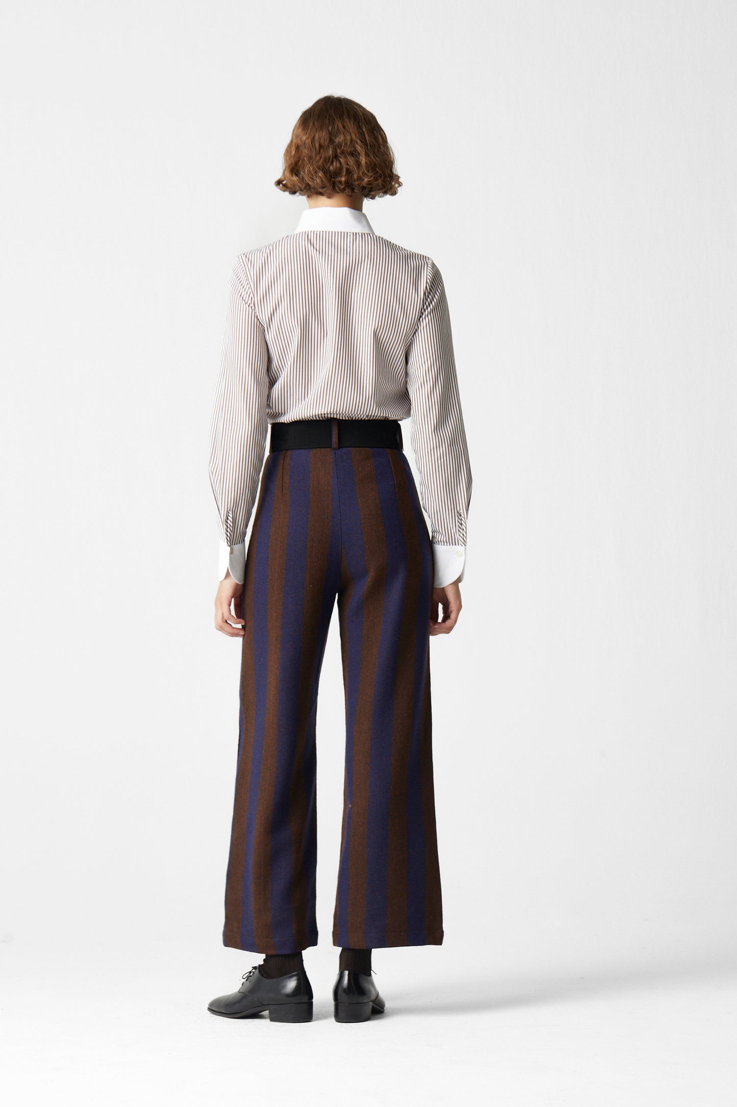 Jason Striped Wool Pants 05
