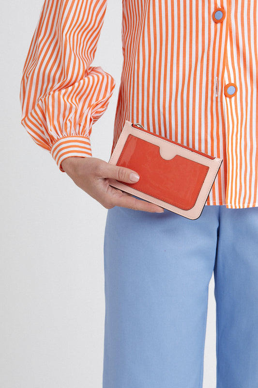 Gardie Wallet Orange and Light Pink