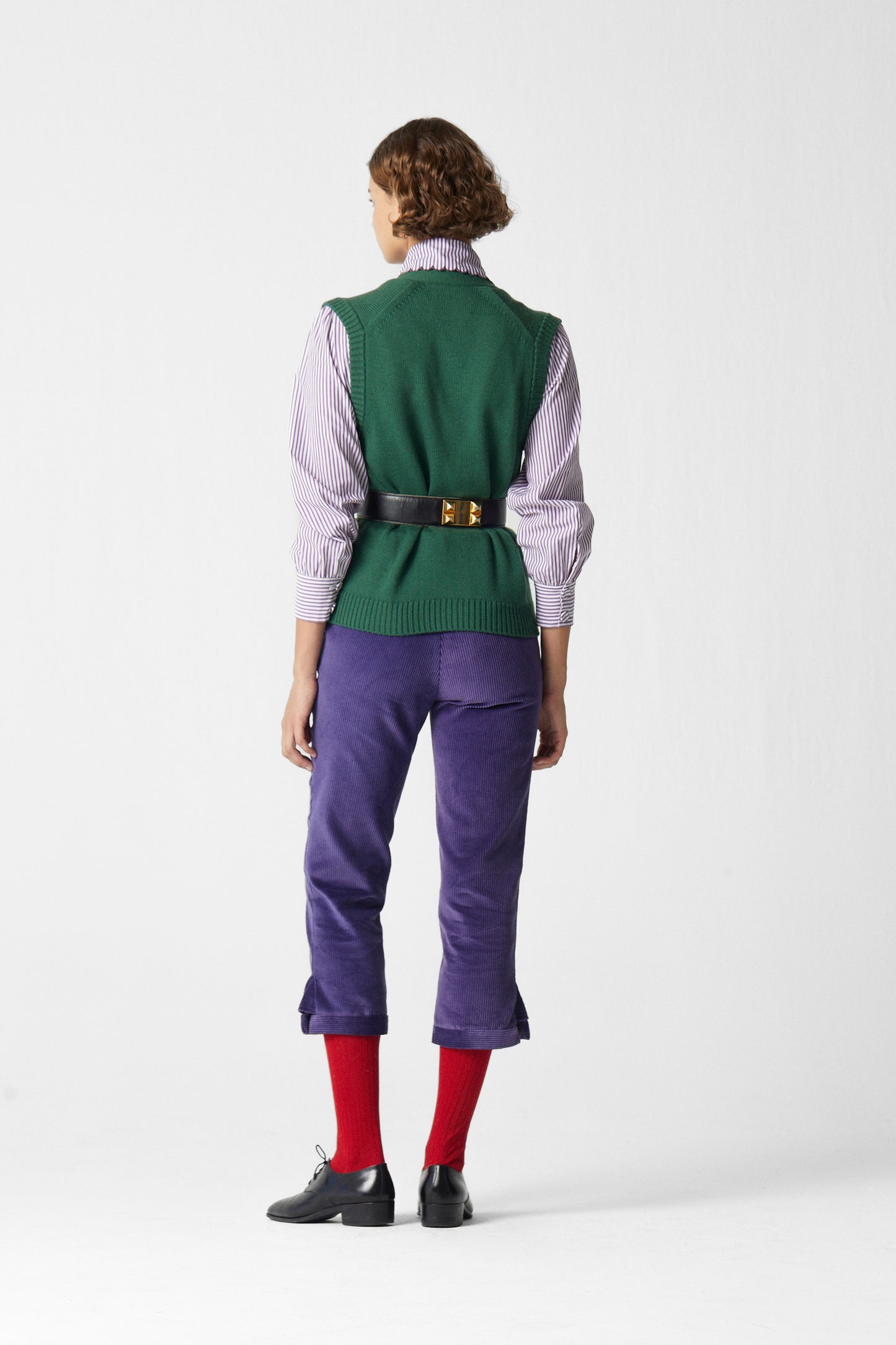 Prado Corduroy Pants Purple