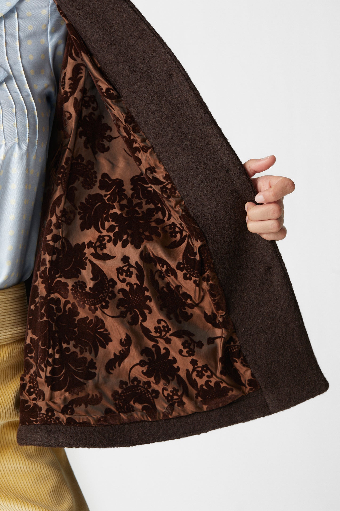 D´Artagnan Wool Cape Brown