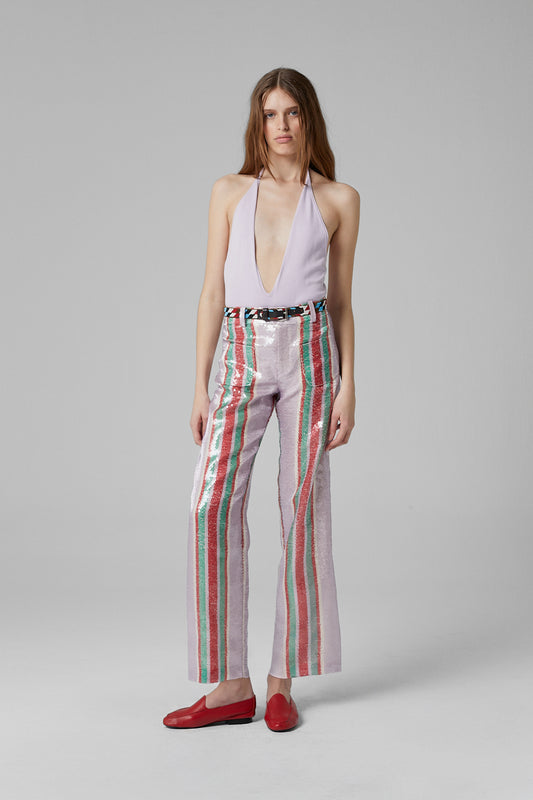 Pippi Sequin Pants Lila