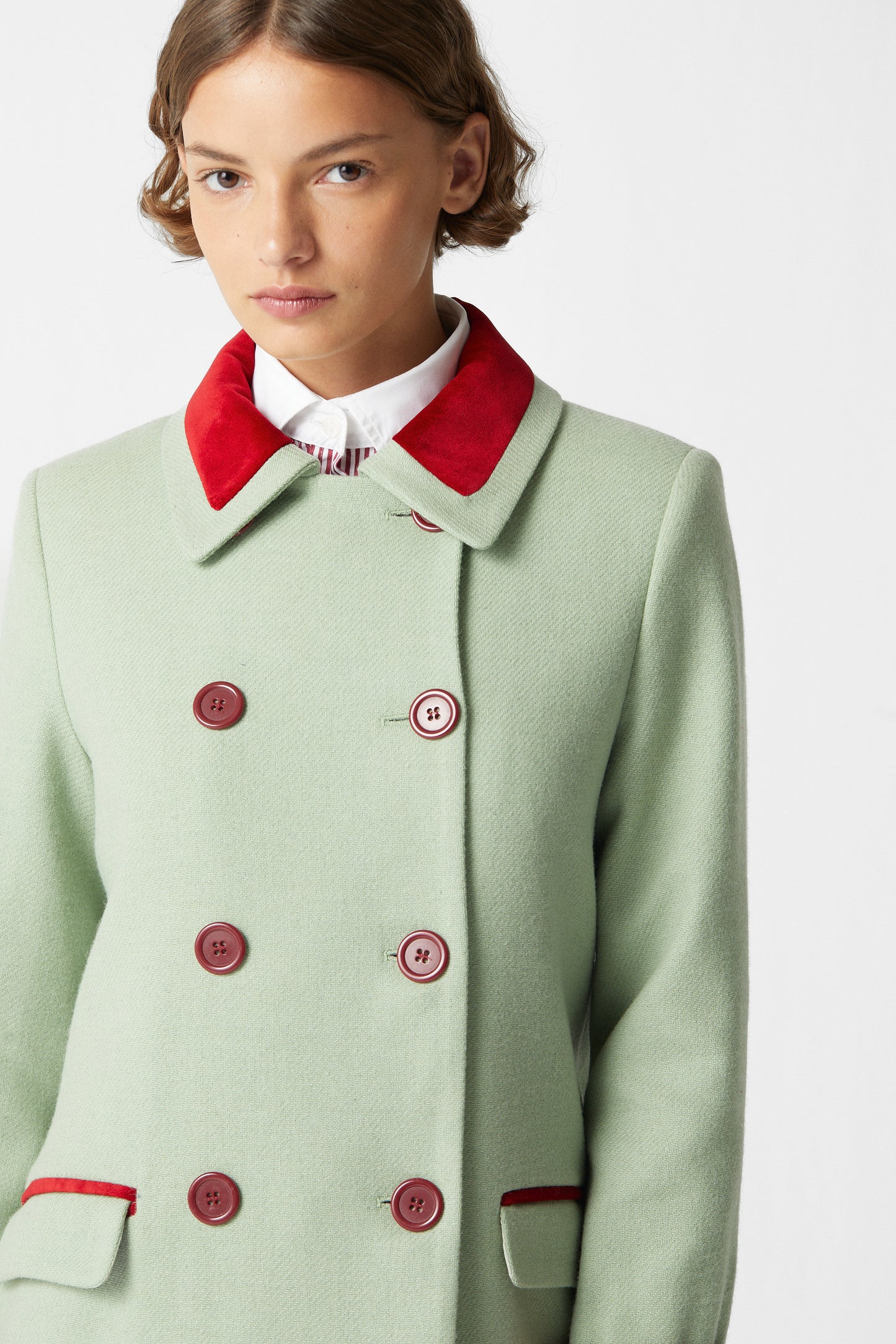 Miranda Coat Apple