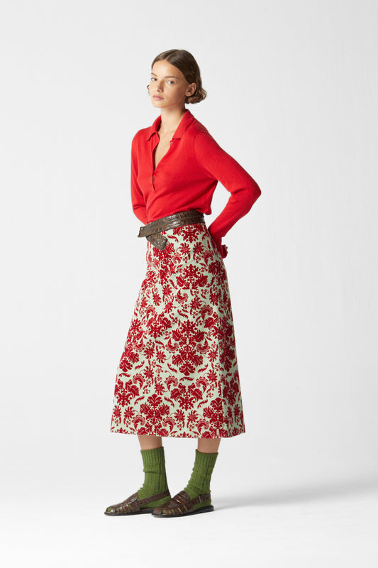 Wonder Skirt Wool Green