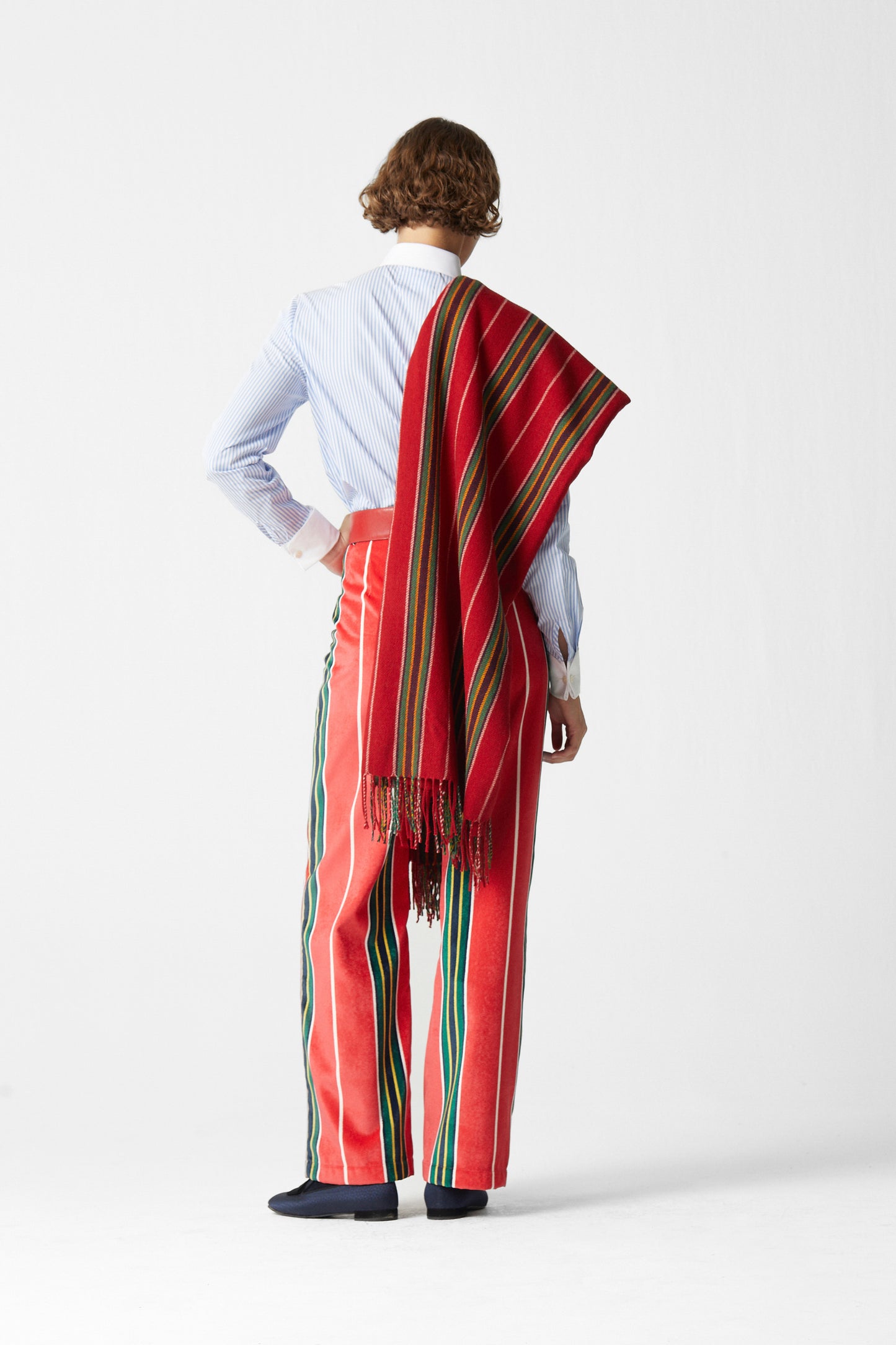 Pippi Pants Velvet Red