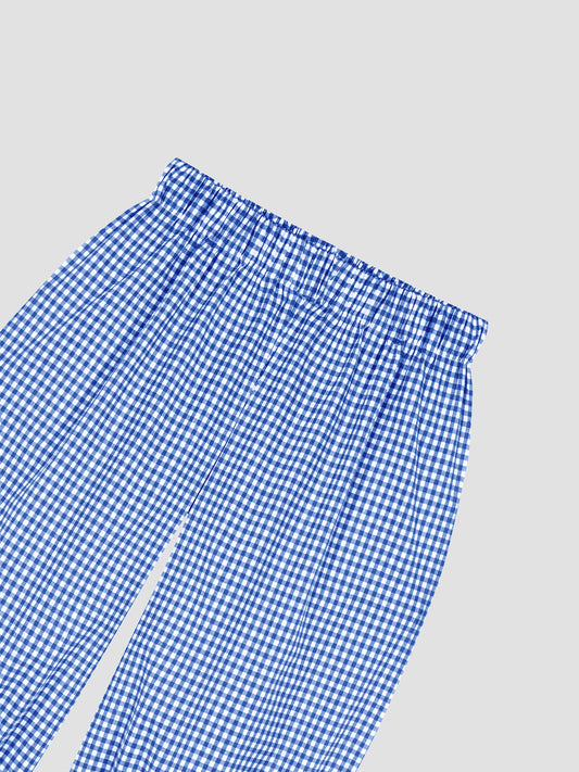 Bombacho Pants Vichy Blue