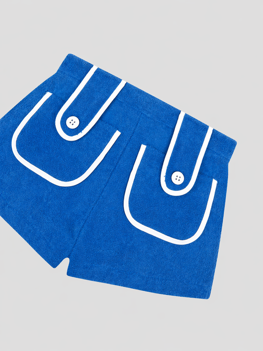 Carambola Towel Shorts French Blue