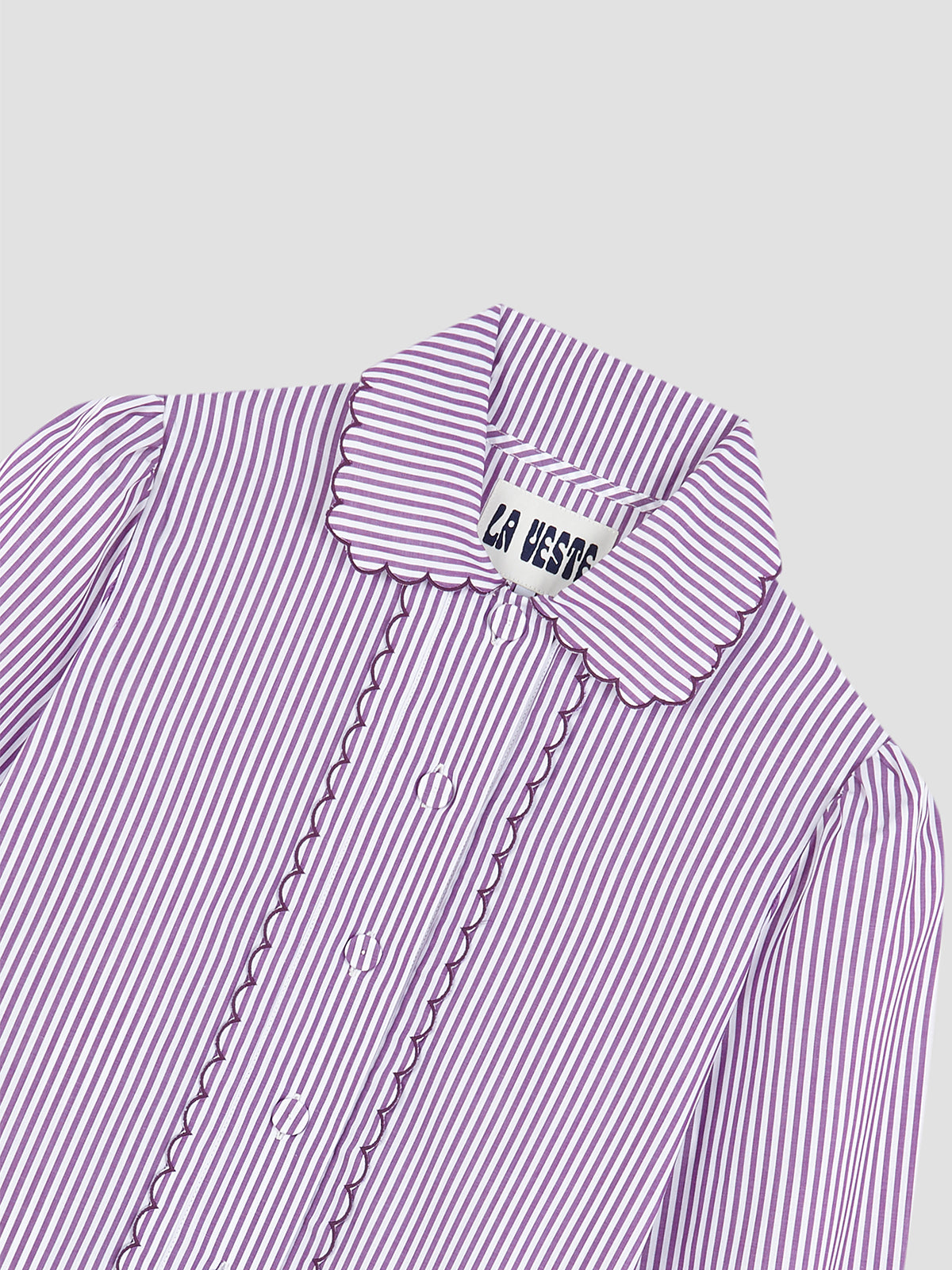 Blackboard Shirt Striped Purple