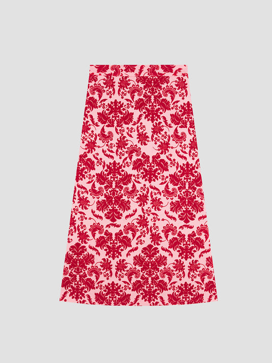 Wonder Skirt Wool Pink