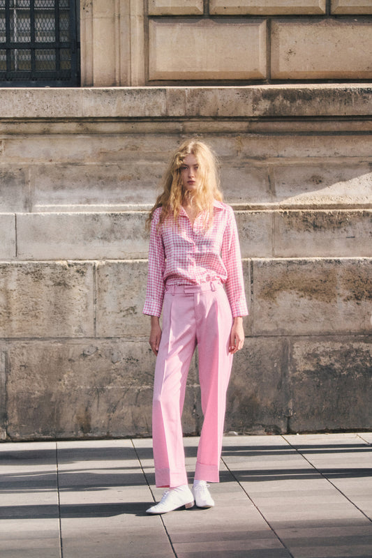 Trama Pants Pink