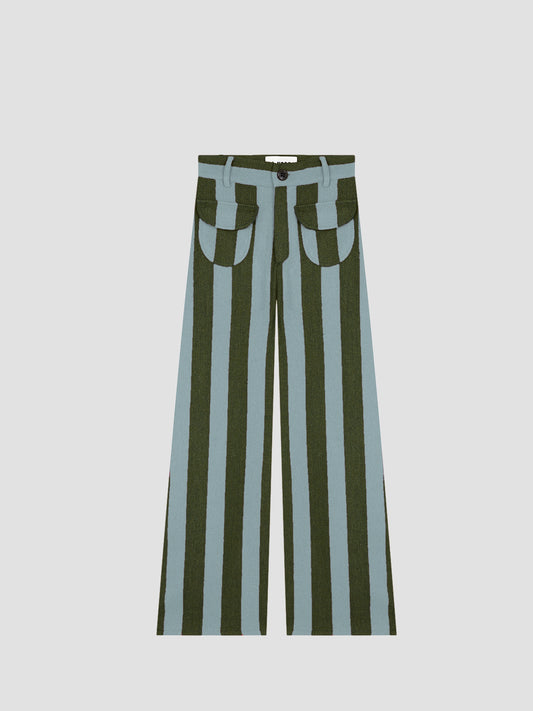 Jason Striped Wool Pants 06