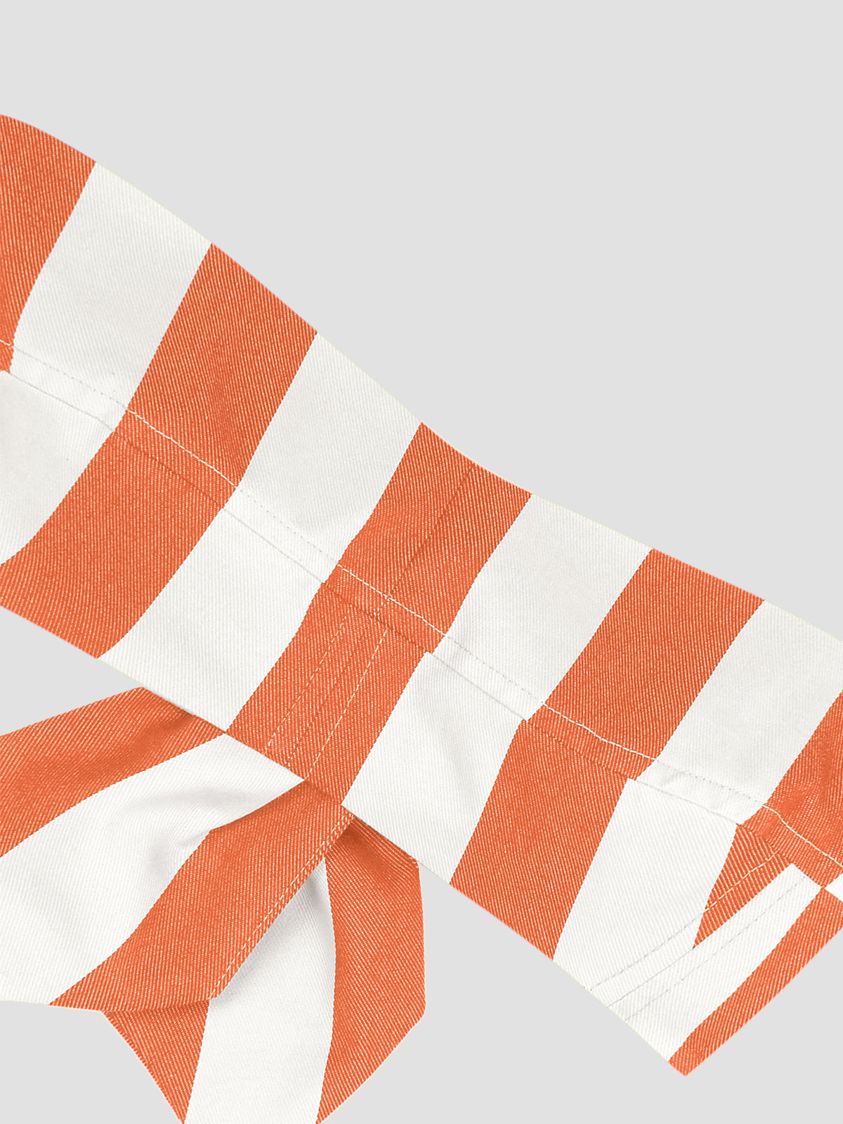 Bandeau Striped Orange