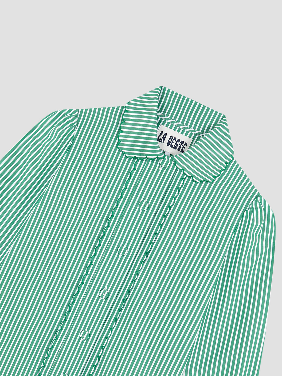Blackboard Shirt Striped Green