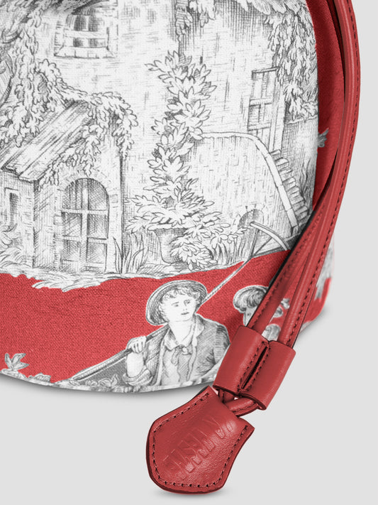 Jouy Pouch Red