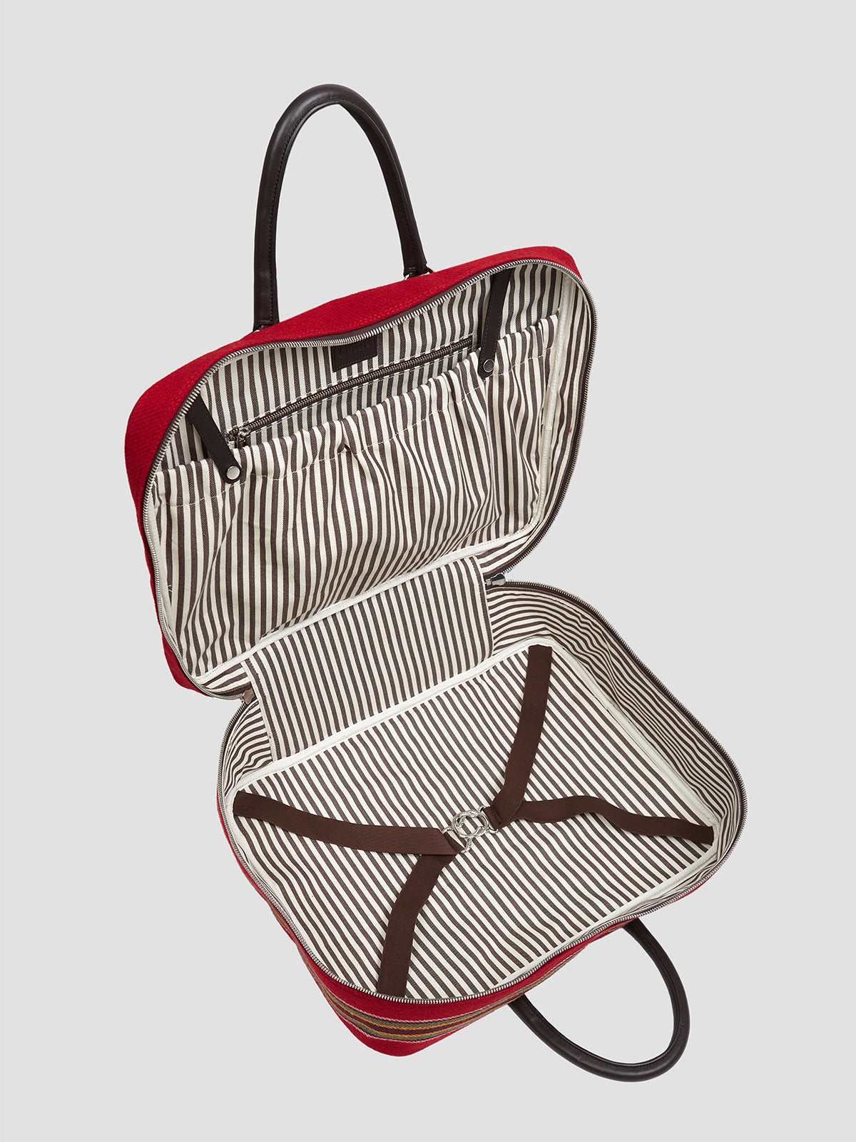 Pippi Wool Suitcase Red