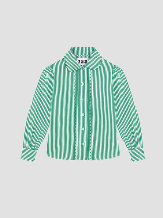 Blackboard Shirt Striped Green