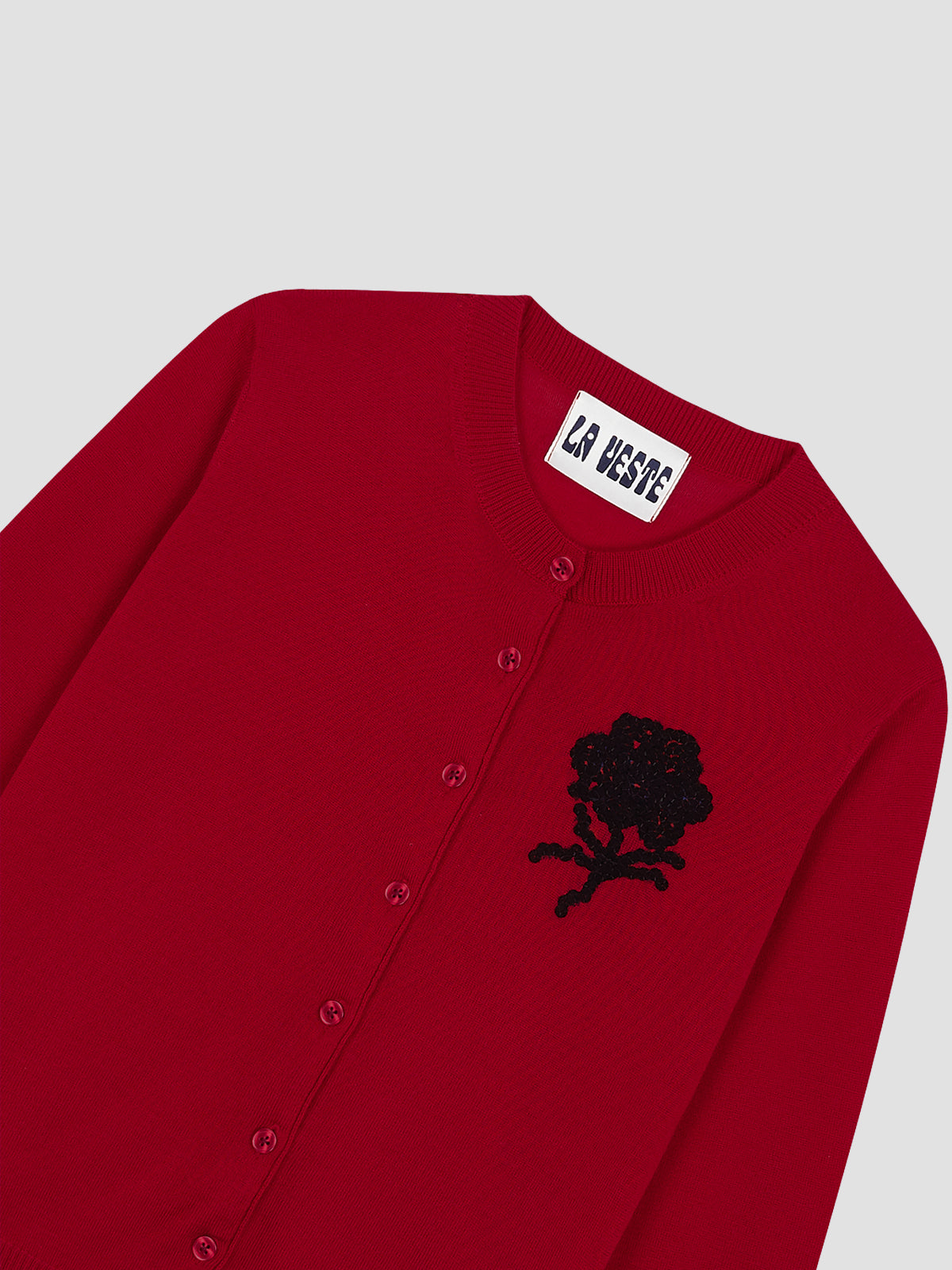 Rocio Cardigan Red