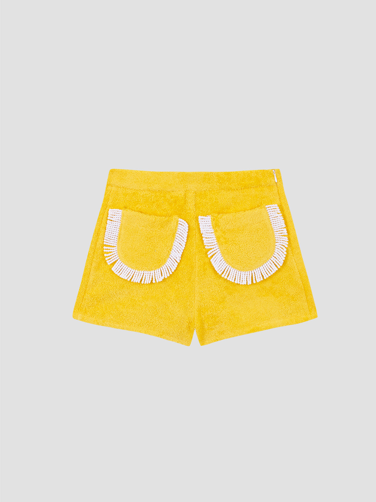 Carambola Shorts Fringed Yellow