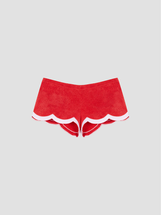Waves Shorts Red