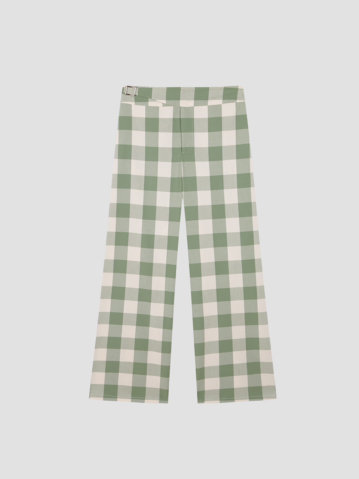 Green Check Pants