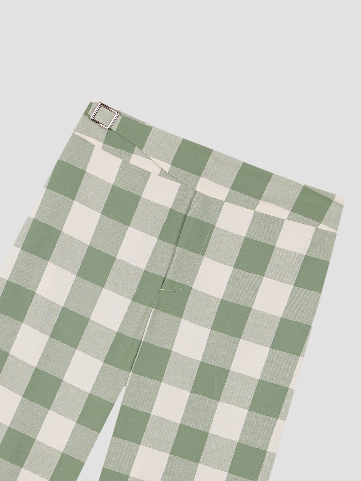 Green Check Pants