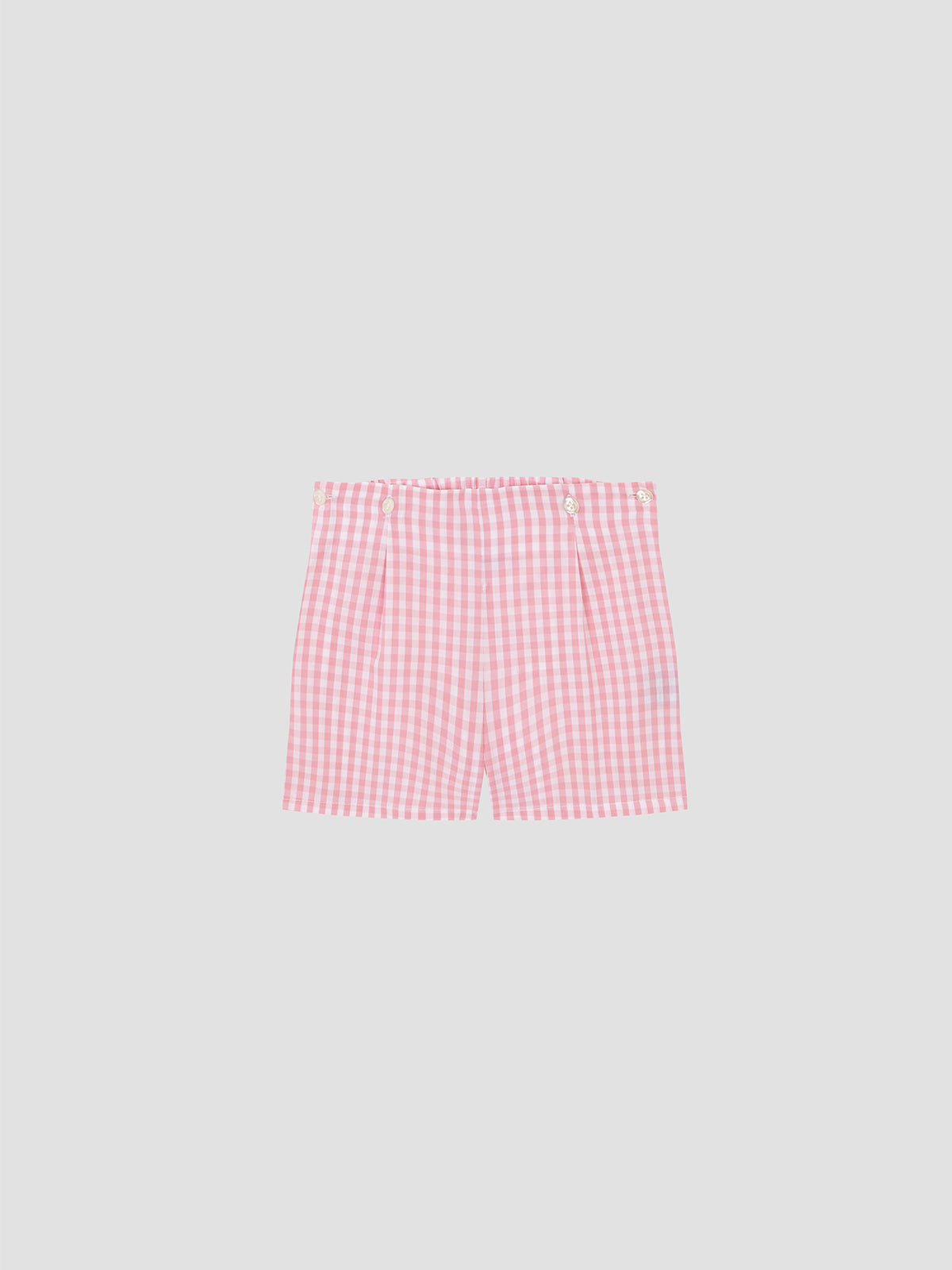 Two Piece Vichy Set Pink