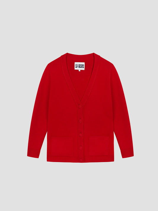 Sunday Cardigan Red
