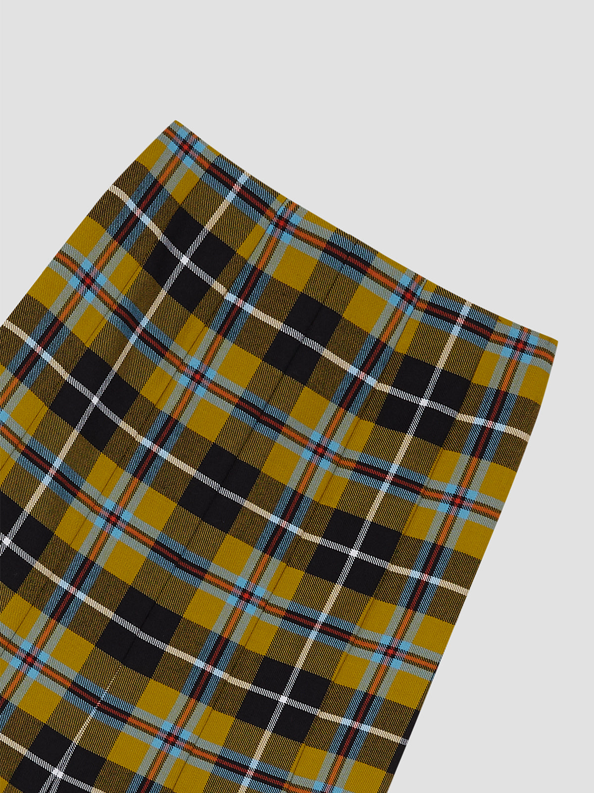 Grace Skirt Mustard Tartan 01