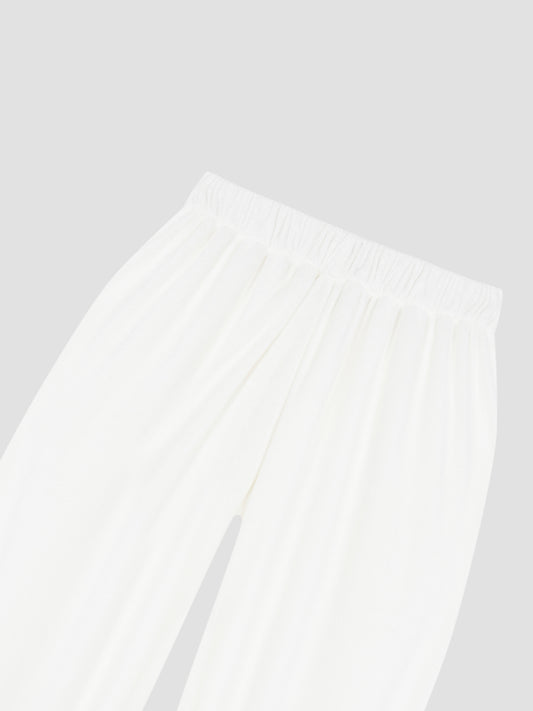 Bombacho Towel Pants White