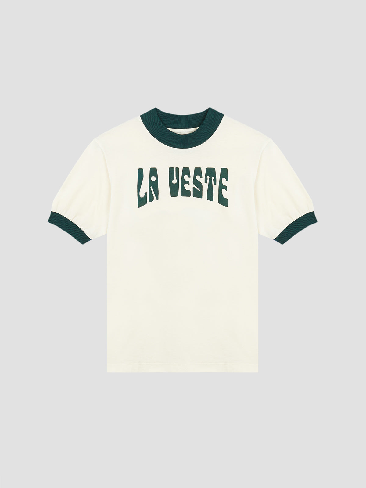 Ringer Tee Shirt Green