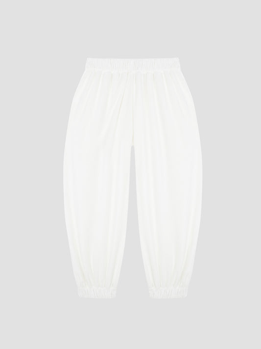 Bombacho Towel Pants White