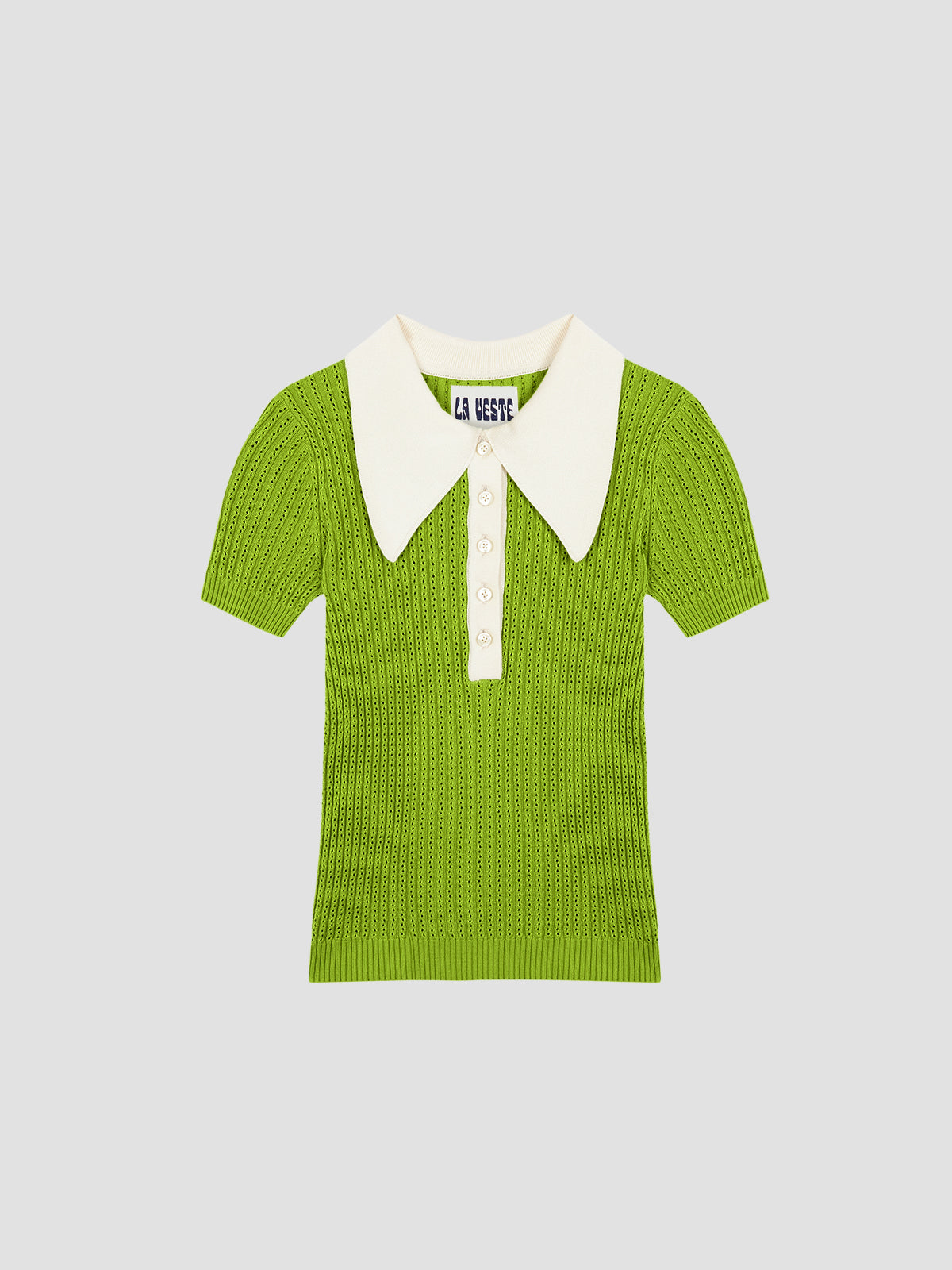 Riviera Polo Top Lime