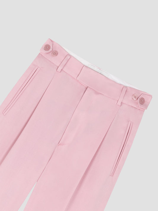 Trama Silk Pants Pink