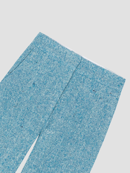 Hudson Wool Pants Turquoise