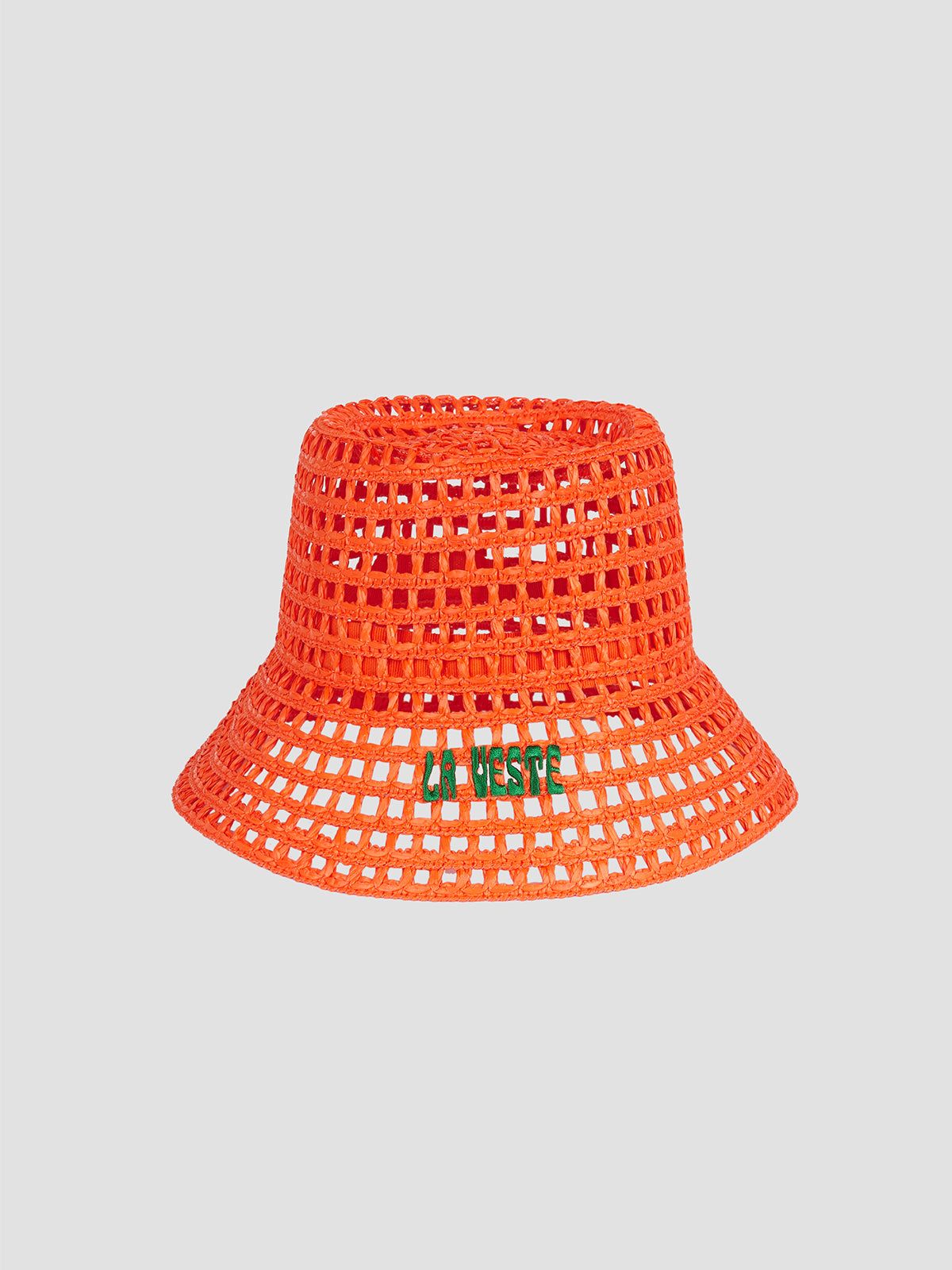 Solana Raffia Hat Orange