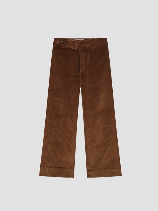 Riding Corduroy Pants Brown