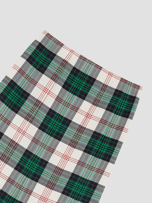 Grace Skirt Green Tartan 02