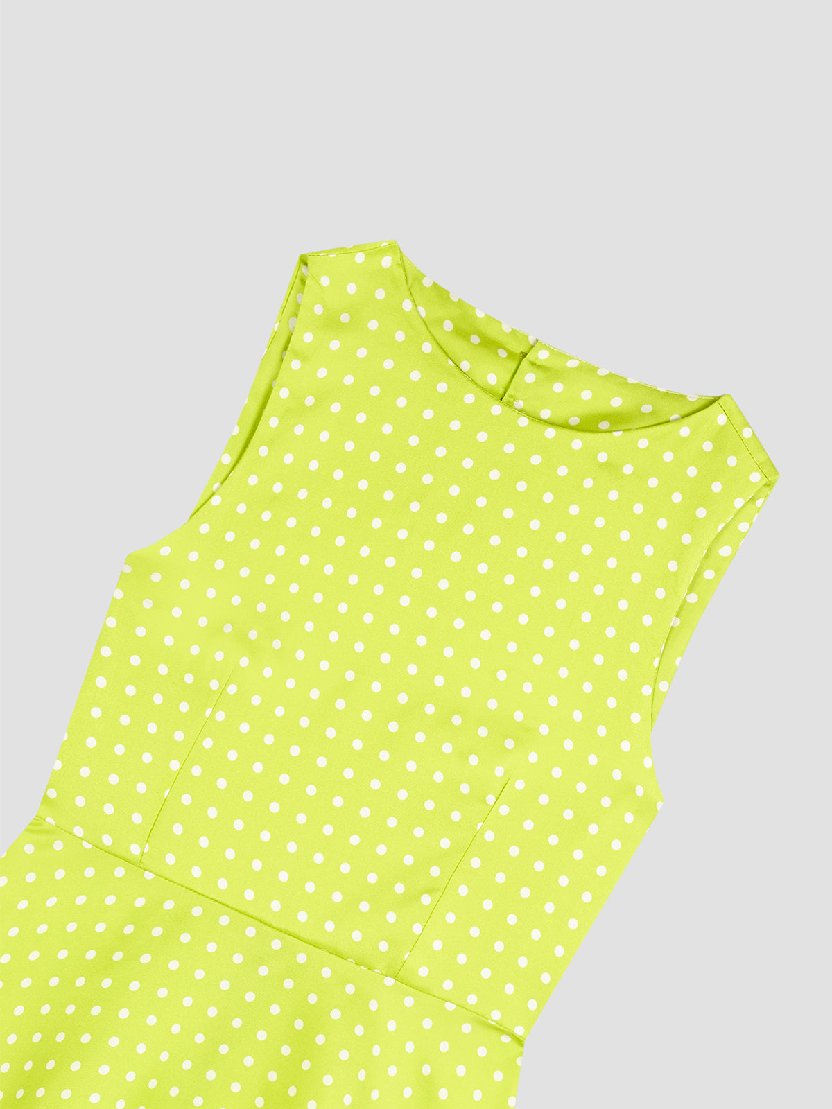 Sorbetto Mini Dress Silk Lime