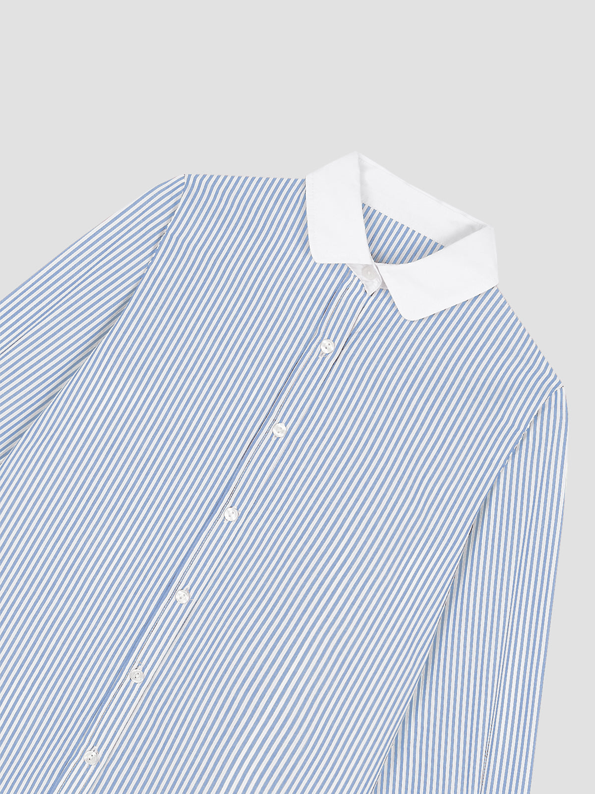 Shelby Shirt Striped Celeste