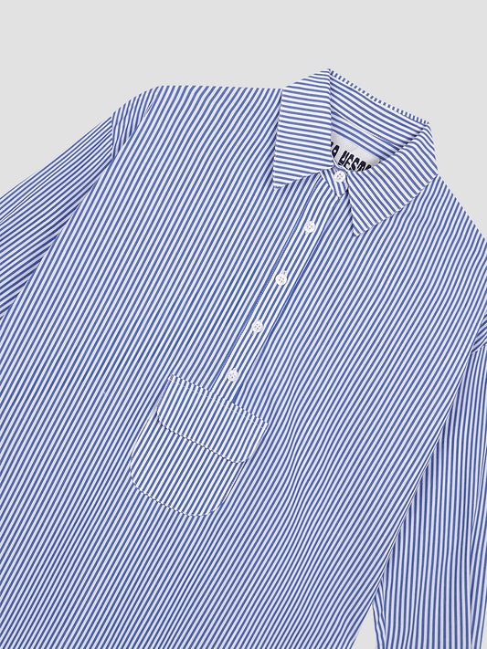 Sailing Shirt Striped Blue
