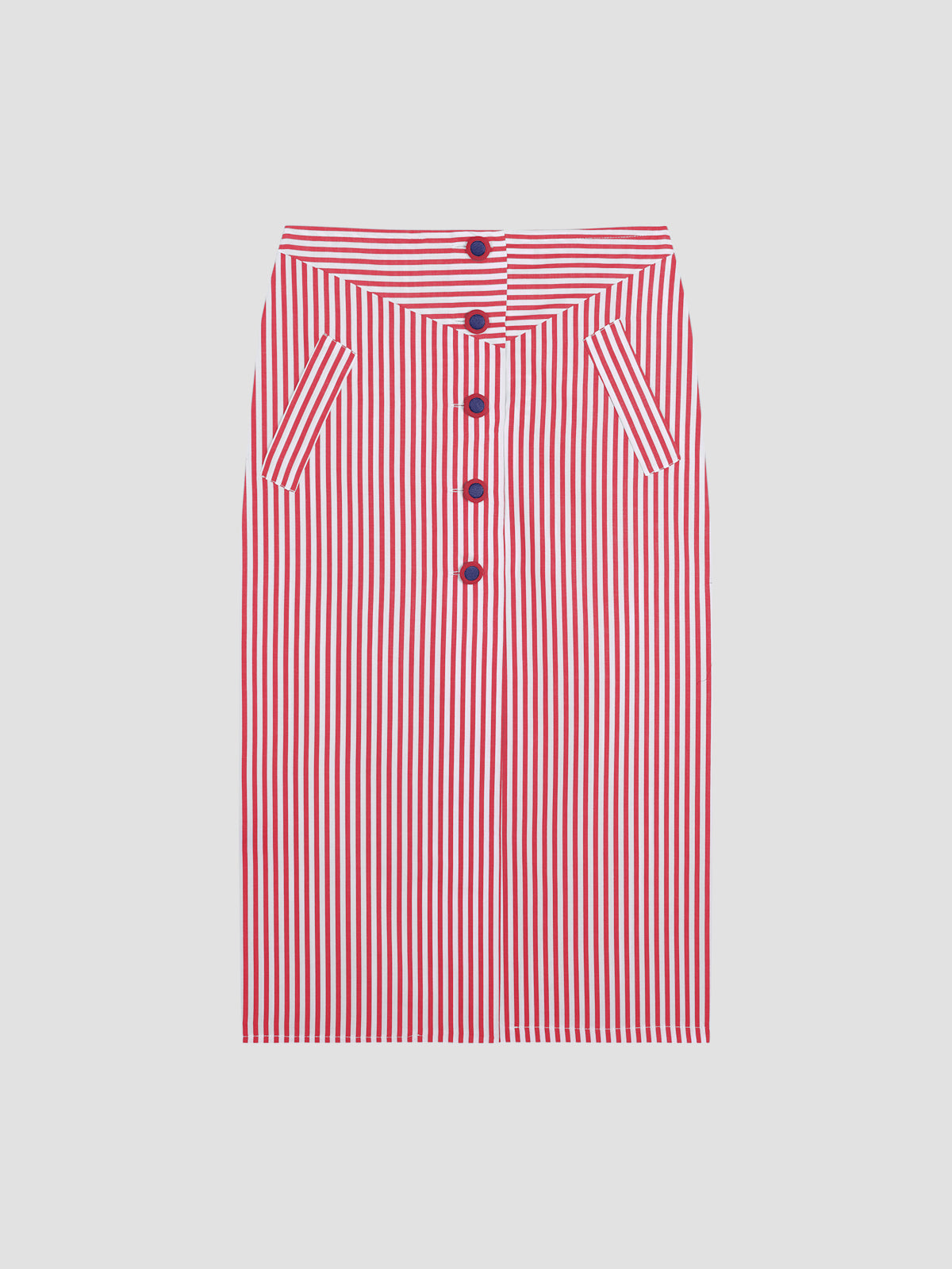 Mikado Long Skirt Red